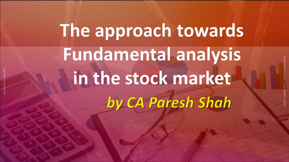 fundamental analysis by CA Paresh Shah